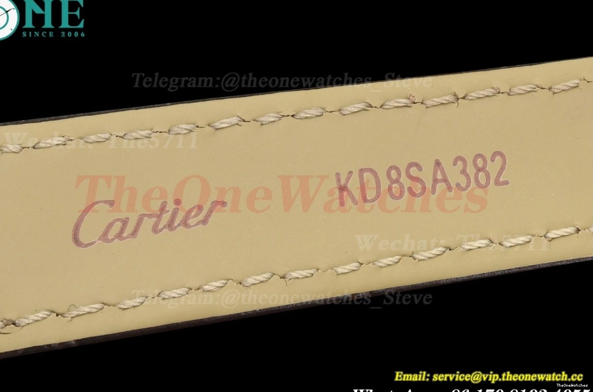 F1F Tank White Louis LE Brown RG 22mm Dial Quartz 0114